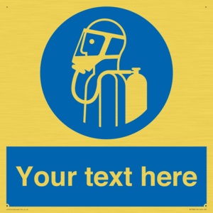 Custom use self contained breathing appliance